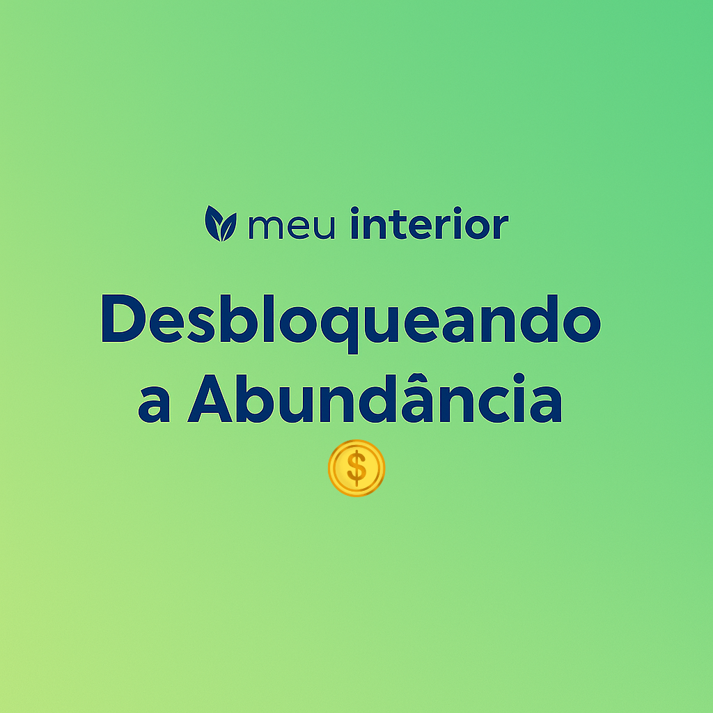 Capa do programa Desbloqueando a Abundância — 14 dias