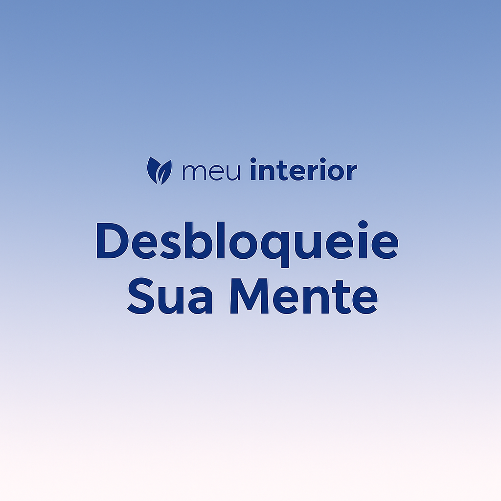 Capa do programa Desbloqueie Sua Mente — 12 dias
